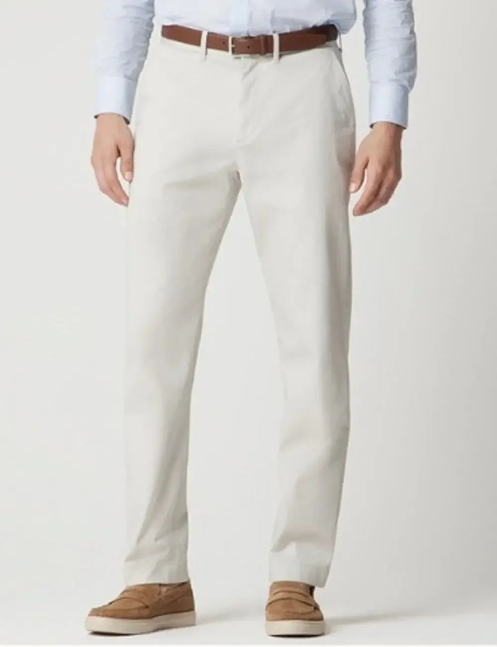 NWT J. Crew Men's Straight-Fit Original Chino Pant Stone 33/34